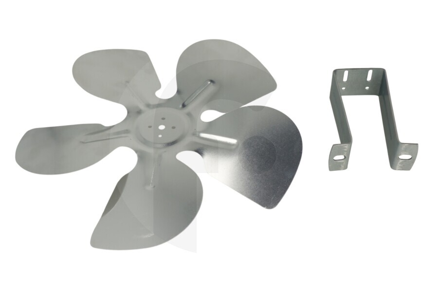 Universell  Universeller Ventilator (Flosse, Propeller, Klinge) mit Motor 16W 295x295x115mm Kühlschrank / Gefrierschrank 080016RFS