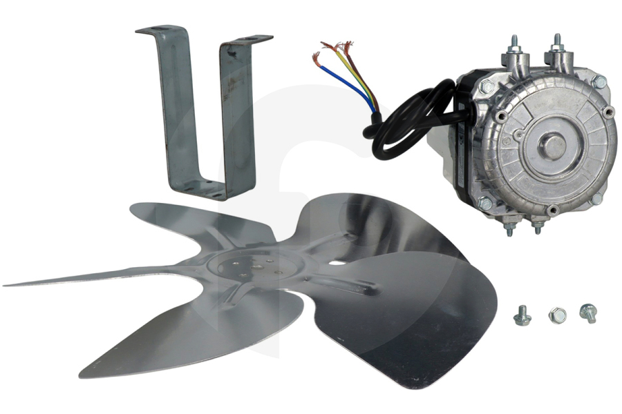 Universeel  Ventilador universal (aleta, hélice, aspa) con motor 16W 295x295x115mm Frigorífico / Congelador 080016RFS