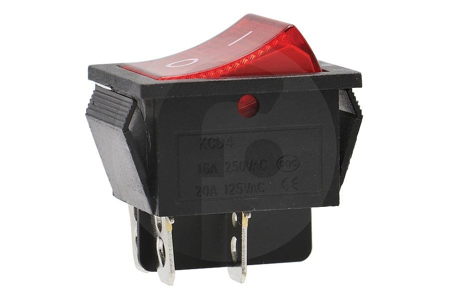 Universeel Congélateur Interrupteur (congélation -avec lampe rouge-) 432469