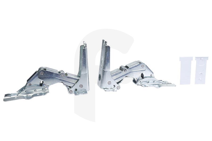 Pelgrim Frigorífico Bisagras (bisagras para puerta) juego para puerta de frigorífico para AEG, Electrolux y otros frigorífico 4055504197 apto para entre otros SK91800, AG91850