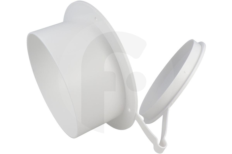 AEG Aire acondicionado Brida de pared (conector) para conducto de aire con aleta para AEG, Electrolux y otros acondicionador de aire 4055218426