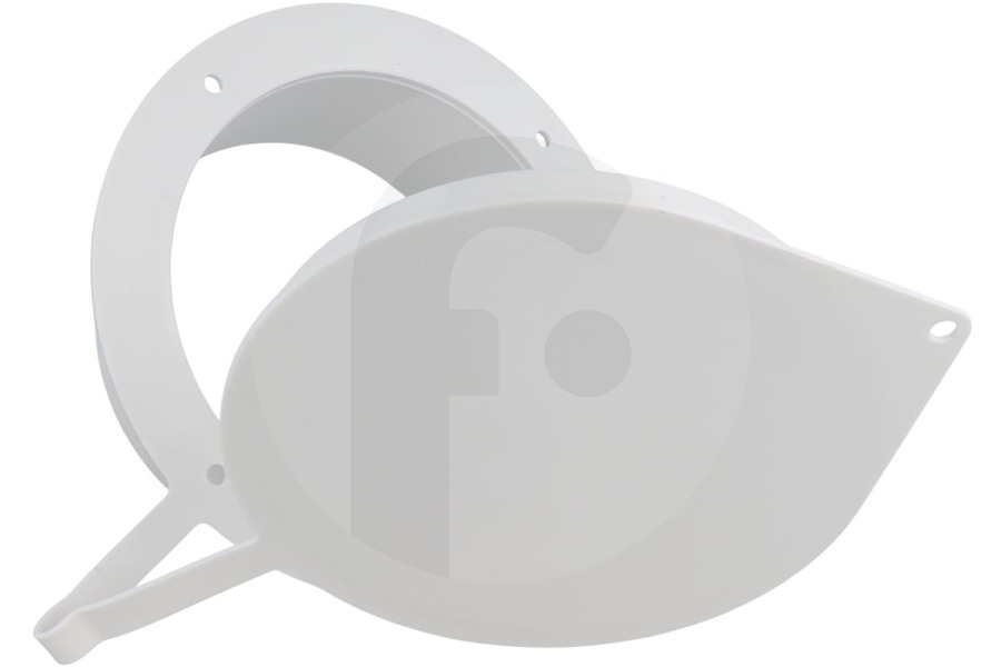 AEG Aire acondicionado Brida de pared (conector) para conducto de aire con aleta para AEG, Electrolux y otros acondicionador de aire 4055218426