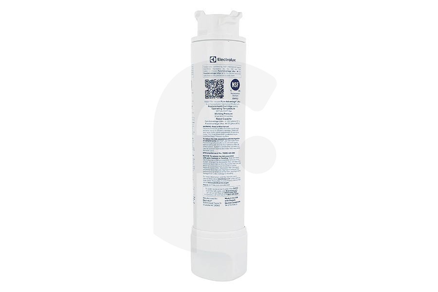 AEG Frigorífico Filtro de agua para AEG, Electrolux y otros frigorífico americano 8079467042, EWF02 apto para entre otros RMB96716CX, RMB96726VX, LLT9VA52U