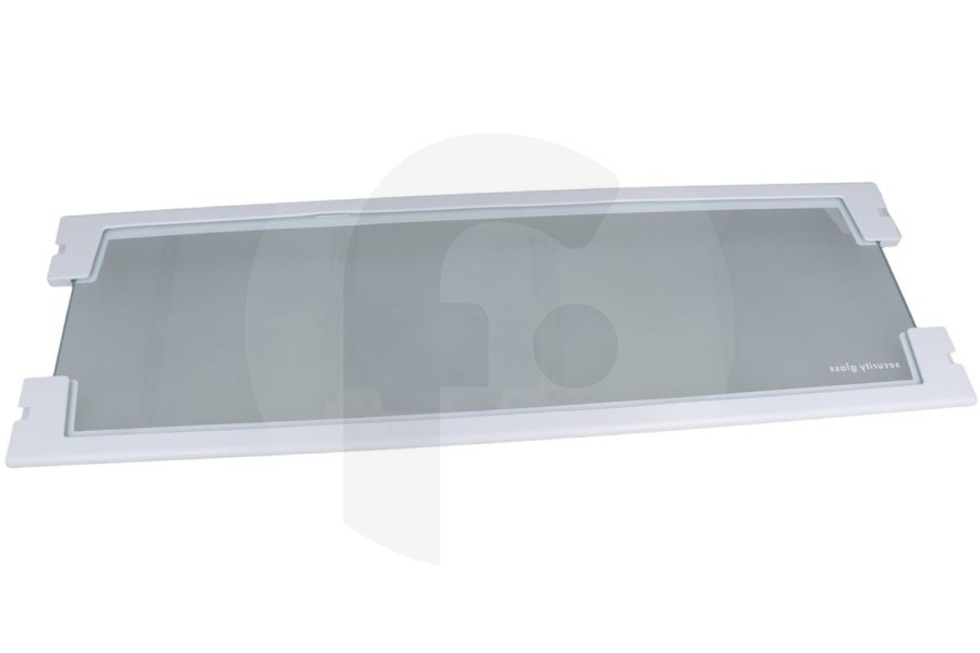 AEG Kühlschrank Glasplatte (Regal) vorne oben inkl. Streifen 476x160mm Kühlschrank 2064639012