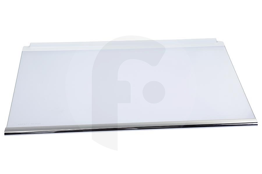 AEG Frigorifero Ripiano in vetro completo incl. profili (bordi) per AEG, Electrolux e altri frigorifero 2651087054 adatto a tra cui SCE81821FS, SCB51821LS