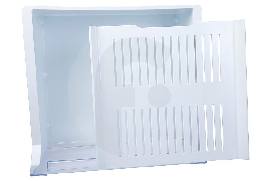AEG Frigorifero Cassetto verdura (contenitore) trasparente per AEG, Electrolux e altri frigo e congelatore combinato 140060247081