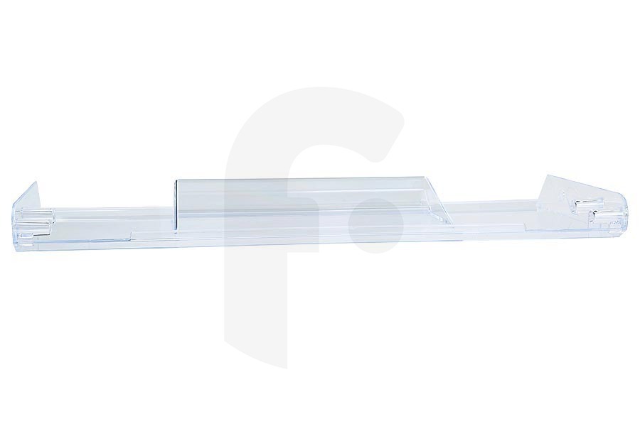 AEG Frigorífico Panel frontal (puerta abatible del compartimento congelador) transparente para AEG, Electrolux y otros frigorífico 2644015014