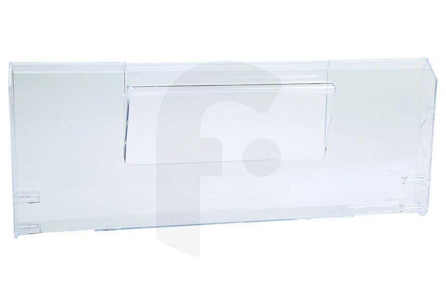 AEG Frigorífico Panel frontal (puerta abatible del compartimento congelador) transparente para AEG, Electrolux y otros frigorífico 2644015014