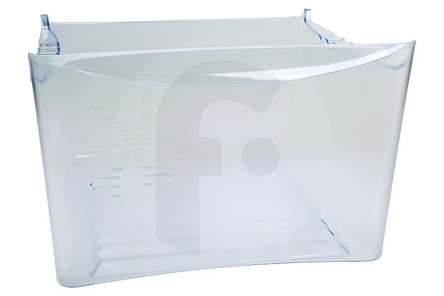 Zoppas Frigorífico Cajón del congelador (contenedor) transparente para AEG, Electrolux y otros frigorífico y congelador combinado 2647031026 apto para entre otros ZRB33100WA, ZRB36101XA