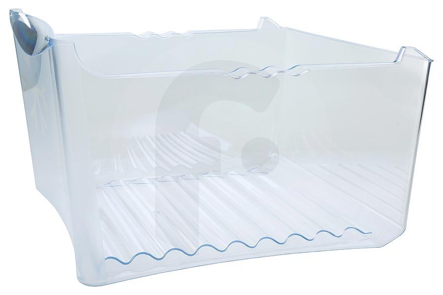AEG Frigorífico Cajón del congelador (contenedor) transparente para AEG, Electrolux y otros frigorífico y congelador combinado 2647031026