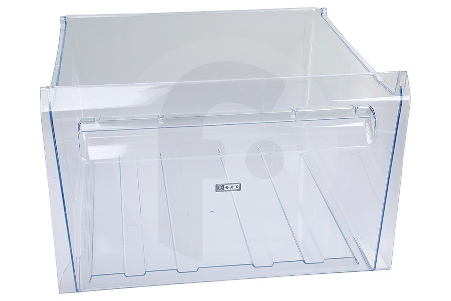 Novamatic Frigorífico Cajón del congelador (contenedor) transparente para AEG, Electrolux y otros congelador 2064460138 apto para entre otros ZFT11407WA, ZFT11104WA