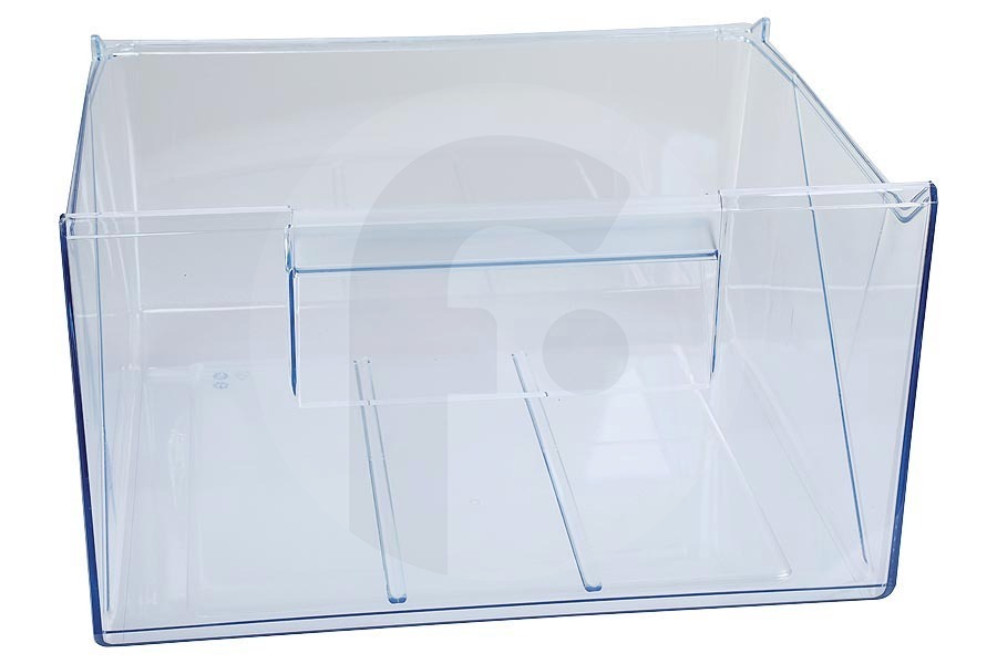 Atag Frigorífico Cajón del congelador (contenedor) transparente para AEG, Electrolux y otros congelador 2647019039 apto para entre otros AGN81400C0, JLBIFIC05