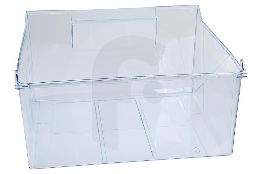 AEG Frigorífico Cajón del congelador (contenedor) transparente para AEG, Electrolux y otros congelador 2647019039
