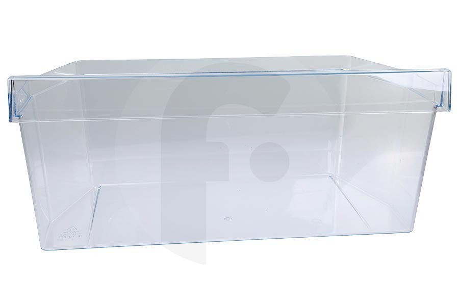 Novamatic Frigorífico Cajón para verduras (contenedor) transparente para AEG, Electrolux y otros frigorífico y congelador combinado 2060491186 apto para entre otros ERT1501FLW3, LAGAN