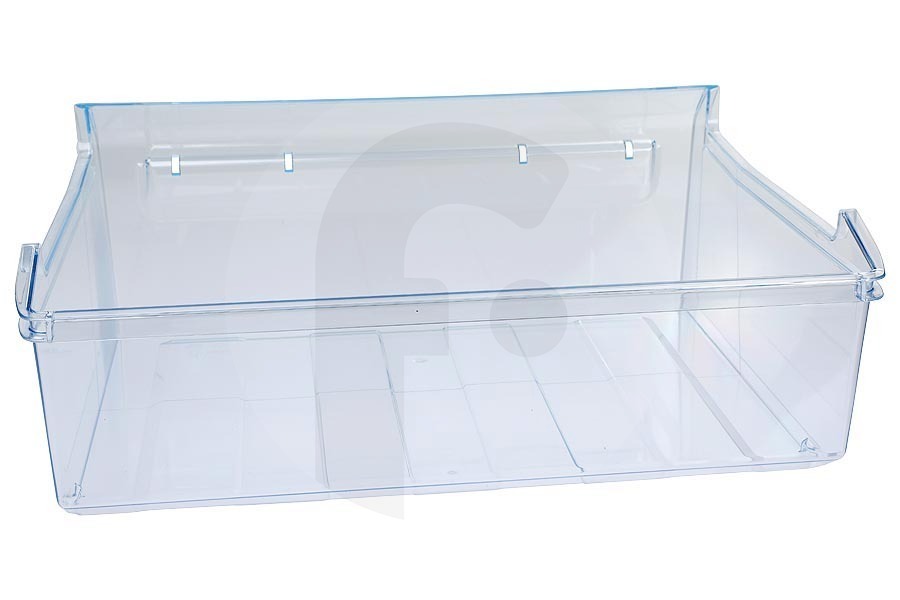 AEG Frigorifero Cassetto congelatore (contenitore) 315x405x158mm trasparente per AEG, Electrolux e altri frigo e congelatore combinato 2247140052