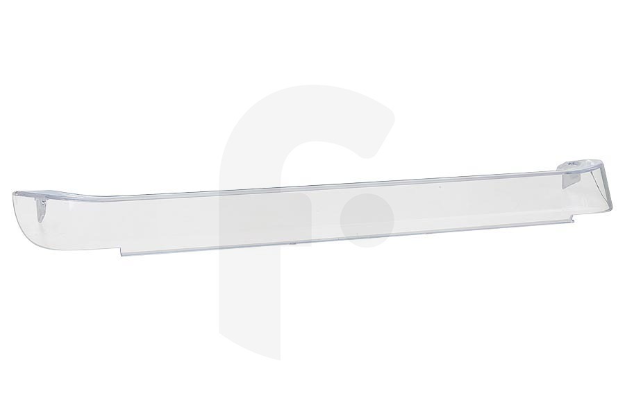 3i marchi 283224, C00283224 Frigorifero Staffa per Balconcino Frigorifero per adatto Whirlpool, Indesit Intermedio 440 x 38 x 70 mm Transparente C00283224, 283224 adatto a tra cui BCS312, BD292A, MTA241