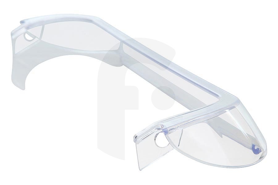Ariston-Blue Air Frigorifero Staffa per Balconcino Frigorifero per adatto Whirlpool, Indesit Intermedio 440 x 38 x 70 mm Transparente C00283224, 283224