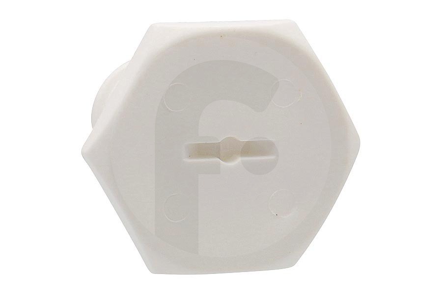 Secondi marchi Frigorifero Piedino (bianco 17.7x40) frigorifero C00053419, 53419
