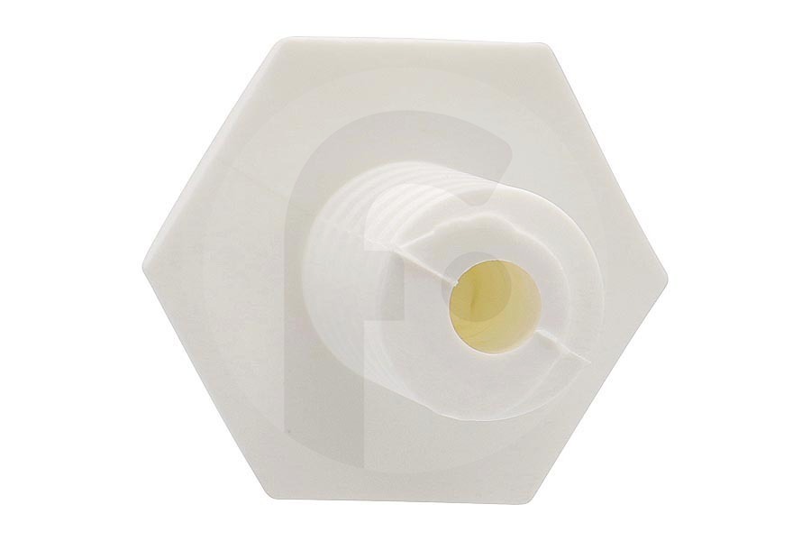 Secondi marchi Frigorifero Piedino (bianco 17.7x40) frigorifero C00053419, 53419
