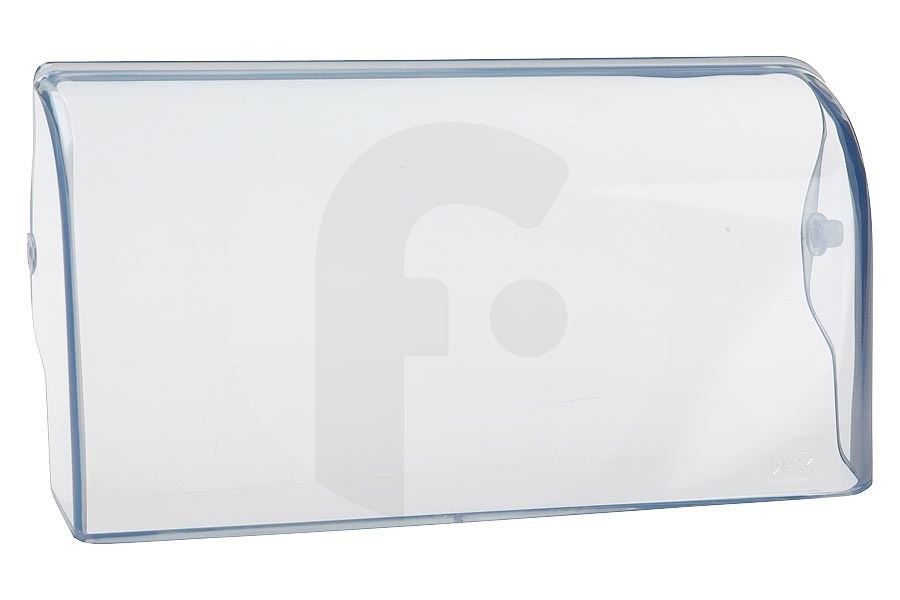 Sibir 481241828214 Frigorífico Tapa para el Estante de la Mantequilla Frigorífico para entre otros Ignis, Bauknecht Derecho 205 x 70 x 100 mm Transparente apto para entre otros KVIK2002