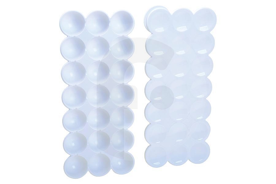 Bosch Congelatore Stampo per cubetti di ghiaccio incl. coperchio per Bosch, Siemens e altri frigorifero, congelatore 11008387