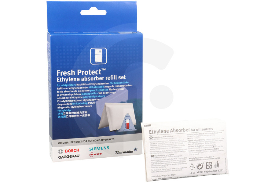Siemens Bosch filtro para frigorífico 17007000 apto para entre otros Cajones para verduras con control de humedad.