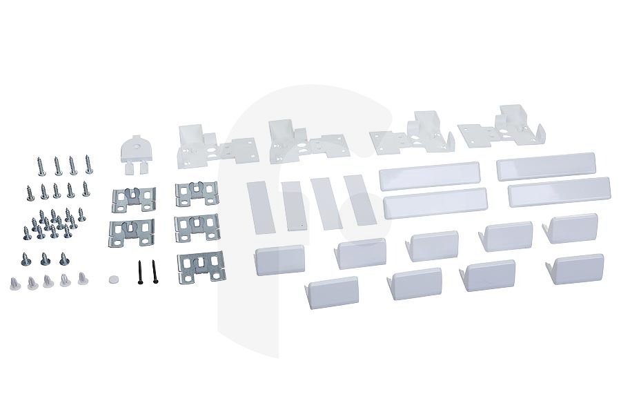 Siemens 491365, 00491365 Frigorífico Bosch 491365 00491365 Kit de instalación del frigorífico apto para entre otros KIS38A50, KIS34A51FF, KI26U440