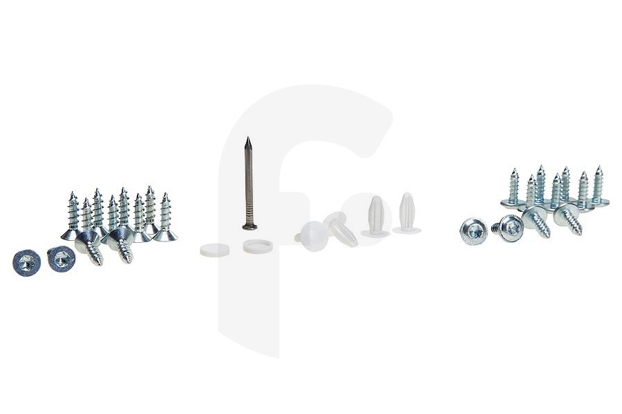 Constructa Frigorífico Kit de accesorios de montaje para refrigerador 00491367