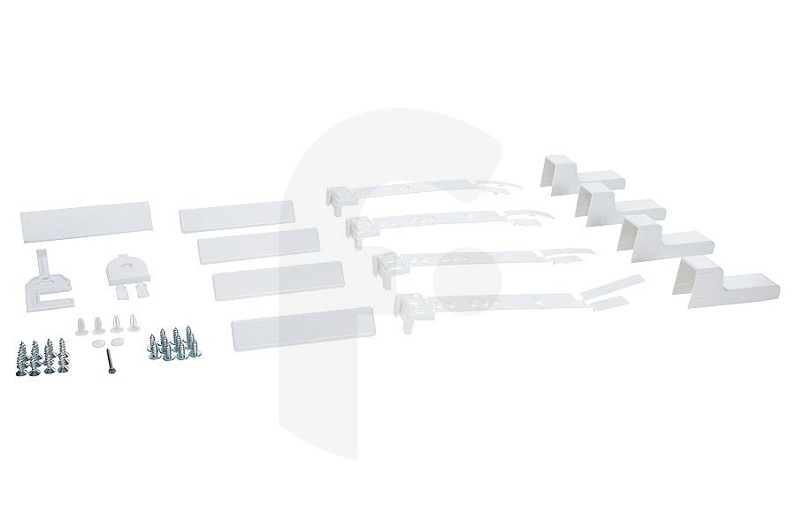 Tecnic 491367, 00491367 Frigorífico Kit de accesorios de montaje para refrigerador 00491367 apto para entre otros KIV38V00, KI24M471