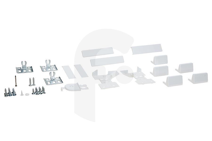 Siemens 491368, 00491368 Frigorífico Kit de fijación para frigorifico 491368 apto para entre otros KI24LV6185, KIR20A6002, KI18LV60 / 01
