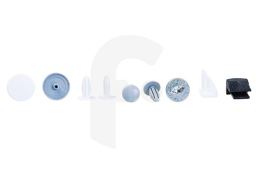 Constructa Frigorifero Maniglia (maniglia della porta) kit di riparazione per Bosch, Siemens e altri frigorifero, congelatore 422336, 00422336