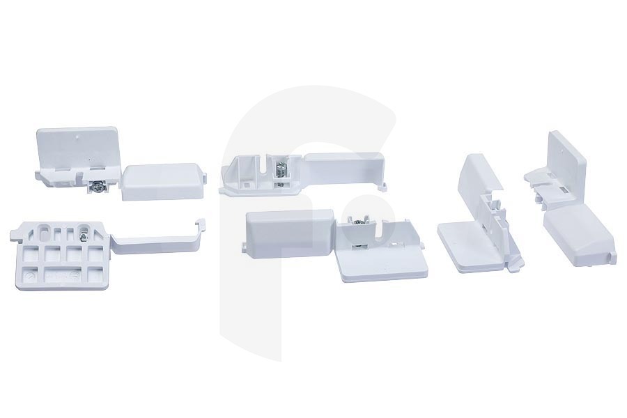 Bosch Frigorifero Set di fissaggio per fissaggio porta su porta per Bosch, Siemens e altri frigo e congelatore combinato 750266, 00750266