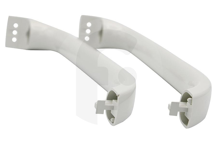 Alternatief Frigorifero Maniglia (maniglia della porta) bianca 2 pezzi per Bosch, Siemens e altri frigo e congelatore combinato 369547, 00369547