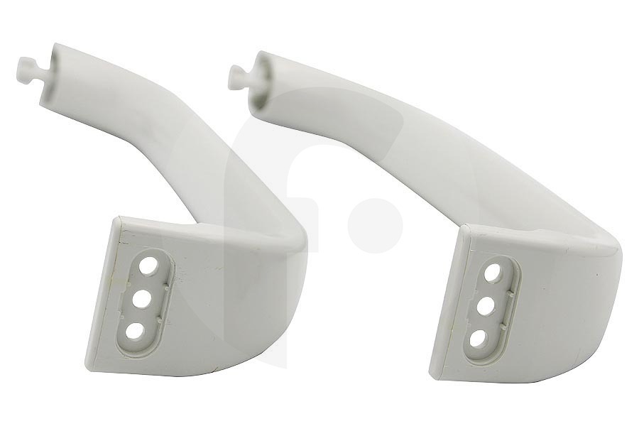 Alternatief Frigorifero Maniglia (maniglia della porta) bianca 2 pezzi per Bosch, Siemens e altri frigo e congelatore combinato 369547, 00369547