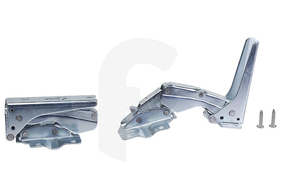 Siemens Frigorífico Bisagra alternativa (bisagra de la puerta) juego de 2 para Bosch, Siemens y otros frigorífico, congelador 481147, 00481147 apto para entre otros GIL 1044002, KI32C40I