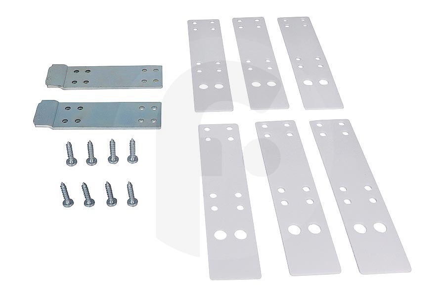 Siemens 12041519 Frigorífico Kit de reparación bisagra (bisagra de la puerta) para Bosch, Siemens y otros frigorífico y congelador combinado 12029512 apto para entre otros GI38NP60, GIN25P60, KI18LV60
