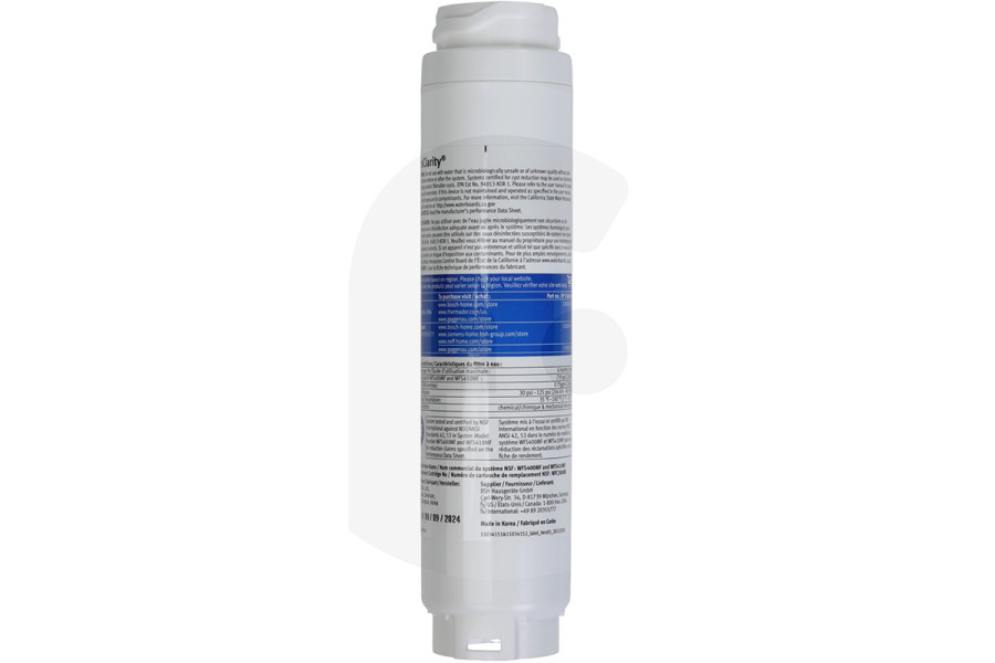 Bosch Kühlschrank Siemens Wasserfilter für Kühlschränke 00740560, RA450010