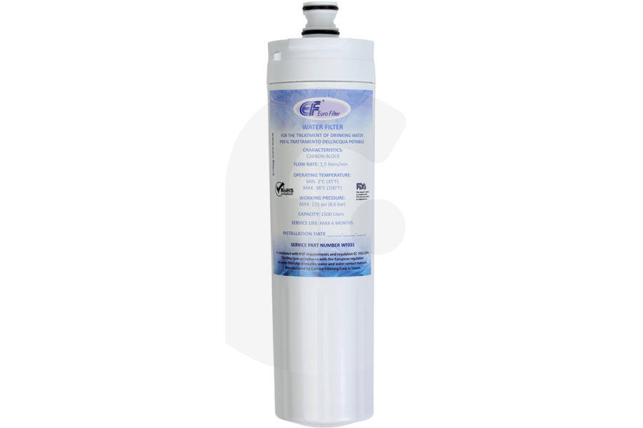 Alternatief Frigorifero Eurofilter filtro dell'acqua CS-52 per Bosch, Siemens e altri frigorifero americano 00640565