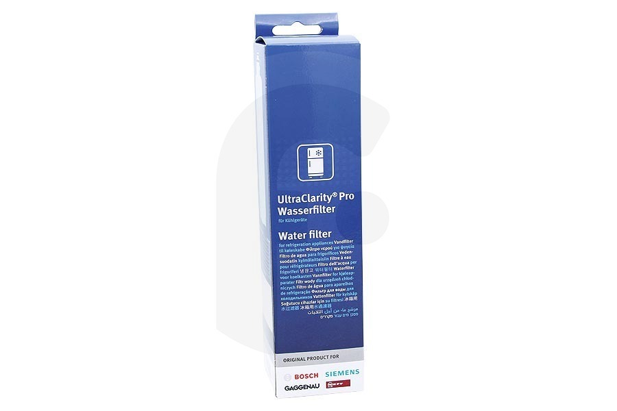 Bosch Frigorífico UltraClarity Pro filtro de agua para Bosch, Siemens y otros frigorífico americano 11032518