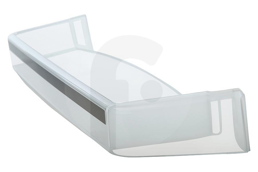 Bosch Frigorífico Estante puerta Frigorífico para entre otros Bosch, Siemens Intermedio 490 x 115 x 40 mm Blanco / Plata 00665460