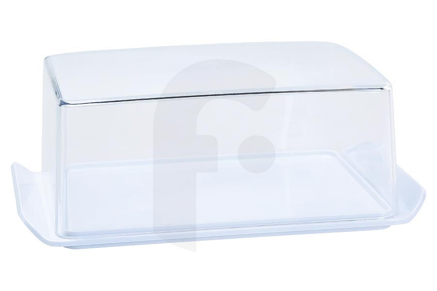 AEG Frigorífico Porta-Mantequilla Frigorífico para entre otros Bosch, Siemens 142 x 58 x 93 mm Blanco / Transparente 12028344 apto para entre otros KG36E04, KIV2272, KK31E01