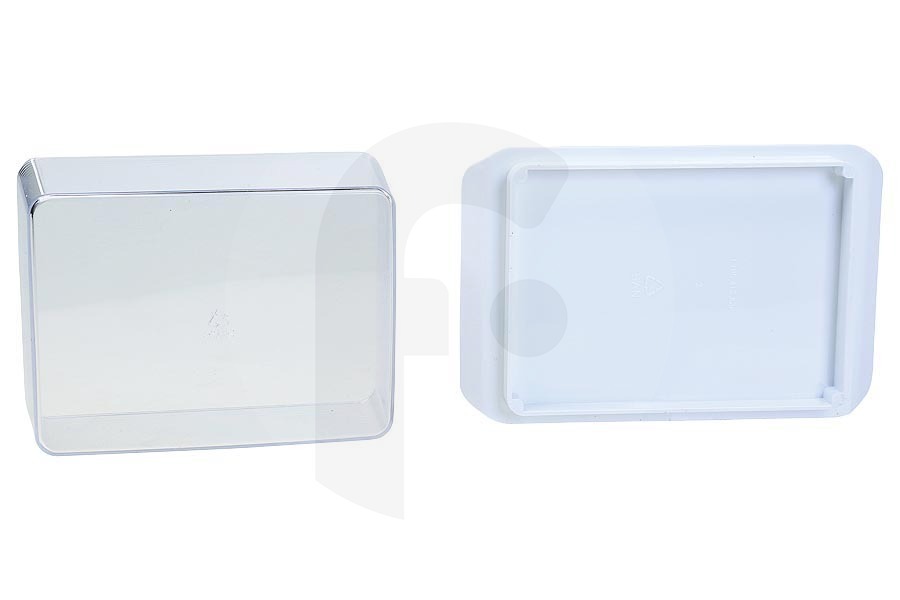 Bosch Frigorífico Porta-Mantequilla Frigorífico para entre otros Bosch, Siemens 142 x 58 x 93 mm Blanco / Transparente 12028344