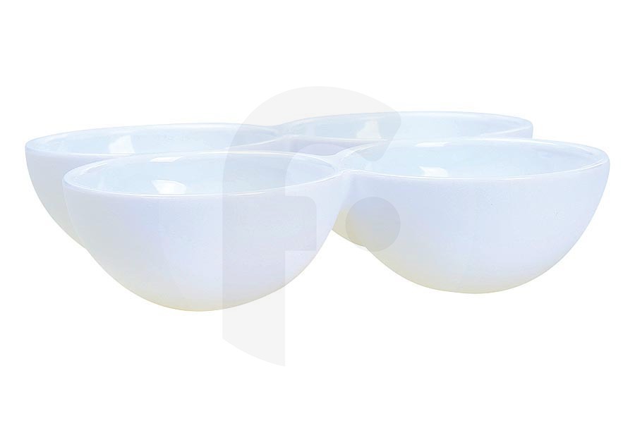 Constructa Frigorifero Scaffale per 4 Uova Frigorifero adatto per Bosch, Siemens 93 x 93 mm Blanco 00635924