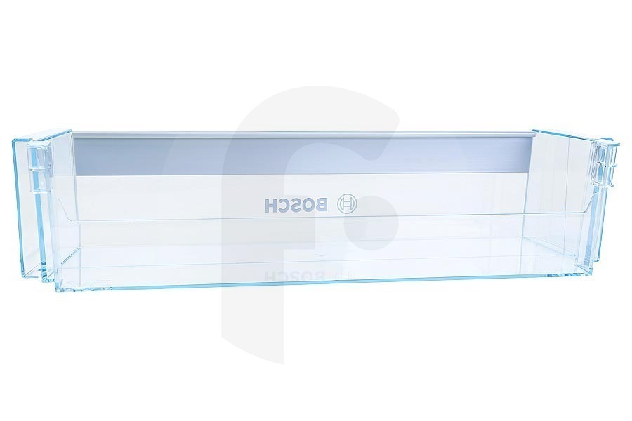 Bosch Frigorífico Estante puerta Frigorífico para entre otros Bosch, Siemens Intermedio 437 x 117 x 95 mm Transparente / Plata 11005384