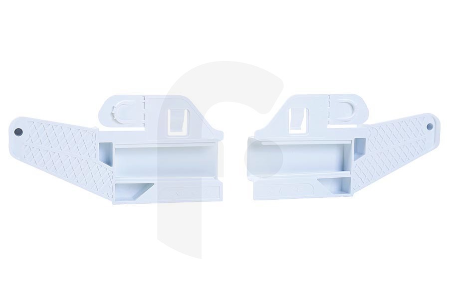 Bosch Congelatore Staffa (supporto) del supporto per lastra di vetro bianco per congelatore Bosch, Siemens e altri 639092, 00639092