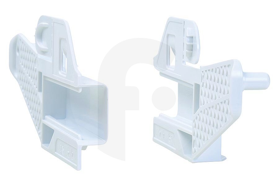 Bosch Congelatore Staffa (supporto) del supporto per lastra di vetro bianco per congelatore Bosch, Siemens e altri 639092, 00639092