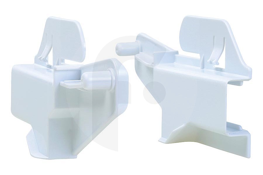 Bosch Congelatore Staffa (supporto) del supporto per lastra di vetro bianco per congelatore Bosch, Siemens e altri 639092, 00639092