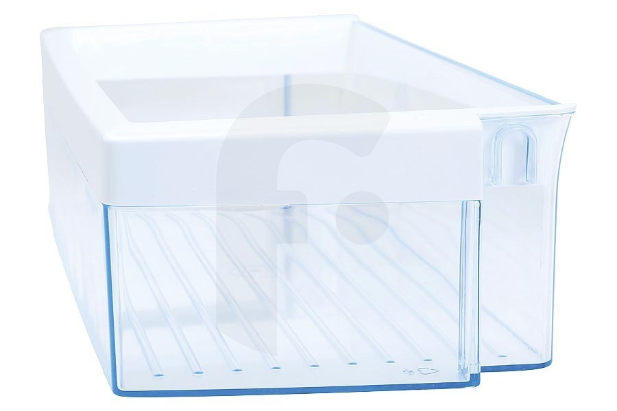 Bosch Frigorífico Estante puerta Frigorífico para Bosch, Siemens entre otros Intermedio 415 x 180 x 100 mm Transparente / Gris