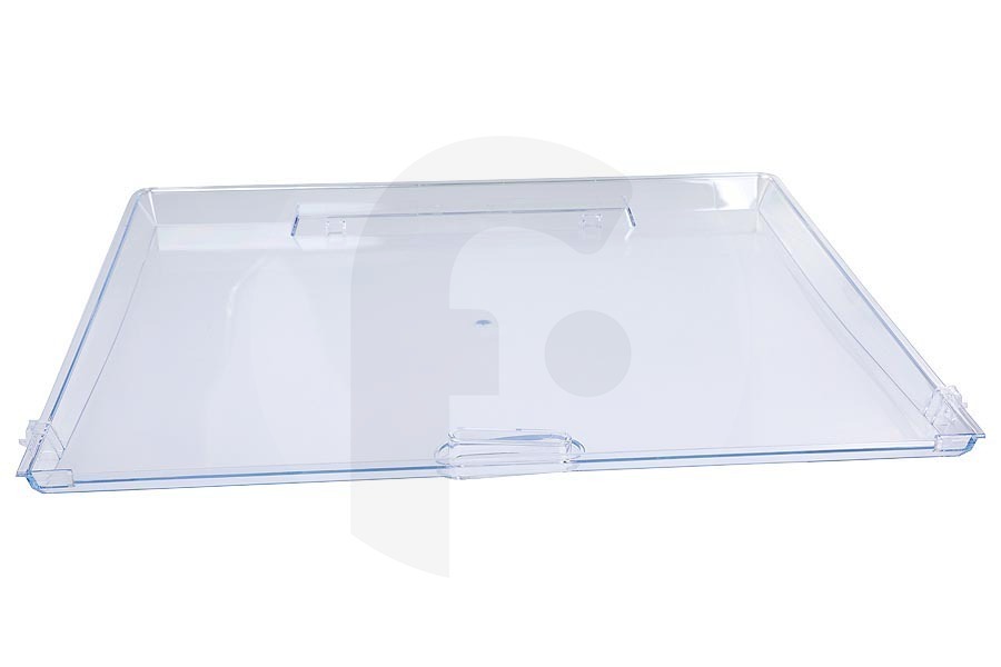 Neff 791260, 00791260 Frigorífico Estante (placa) debajo del cajón para verduras para Bosch, Siemens y otros frigorífico y congelador combinado 627766, 00627766 apto para entre otros RT28220301, KI1816DE0, KIL82SD0
