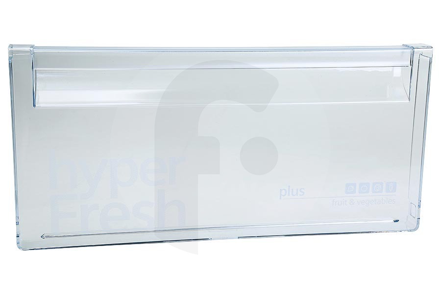 Siemens Panel frontal del cajón para verduras transparente para Bosch,  y otros frigorífico y congelador combinado 11013082 apto para entre otros KI81RAD30, KI72LAD30, KI82LAF30